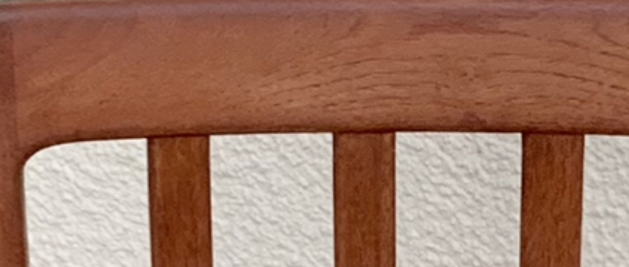 Pair of Scandinavian teak and velvet chairs from the 1960s.