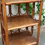 Rattan shelf 70s