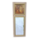 Miroir/ tableau ancien 88 × 42 cm