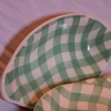 Set dessert plates and ravier