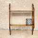 Old wooden wall shelf
