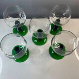 5 vintage Roemer glasses