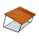 Teak wall shelf, Sweden, 1950