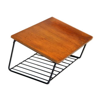 Teak wall shelf, Sweden, 1950