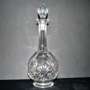 Cut crystal wine carafe Saint-Louis model VIC Massenet 1930 H34cm