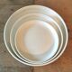 3 vintage dishes, Nesting service by Michel HAMON, Gien Prisunic 1970