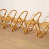Set of 6 folding chairs | Arca | Gigi Sabadin for Crassevig