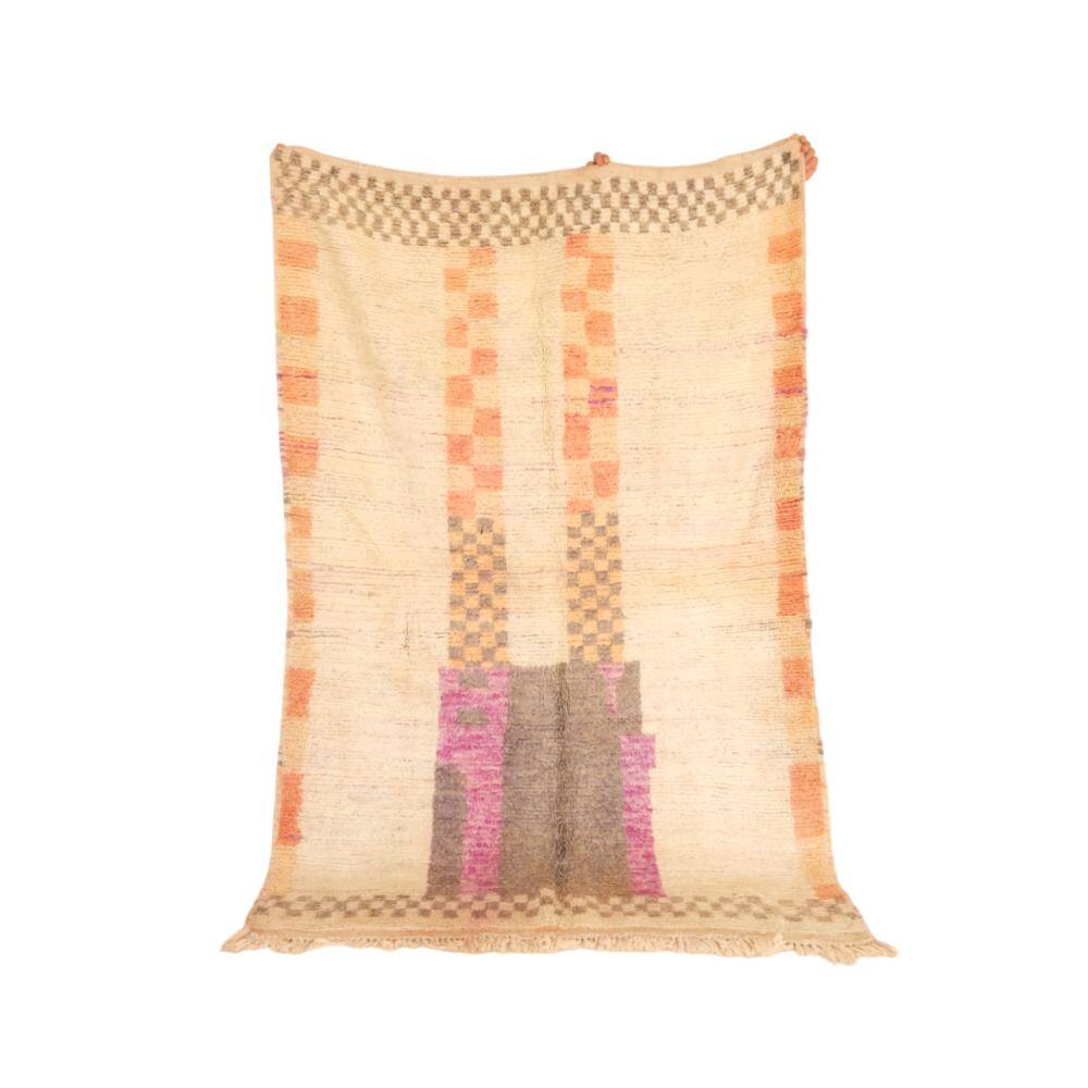 Berber sheep wool rug - 223 x 147 cm