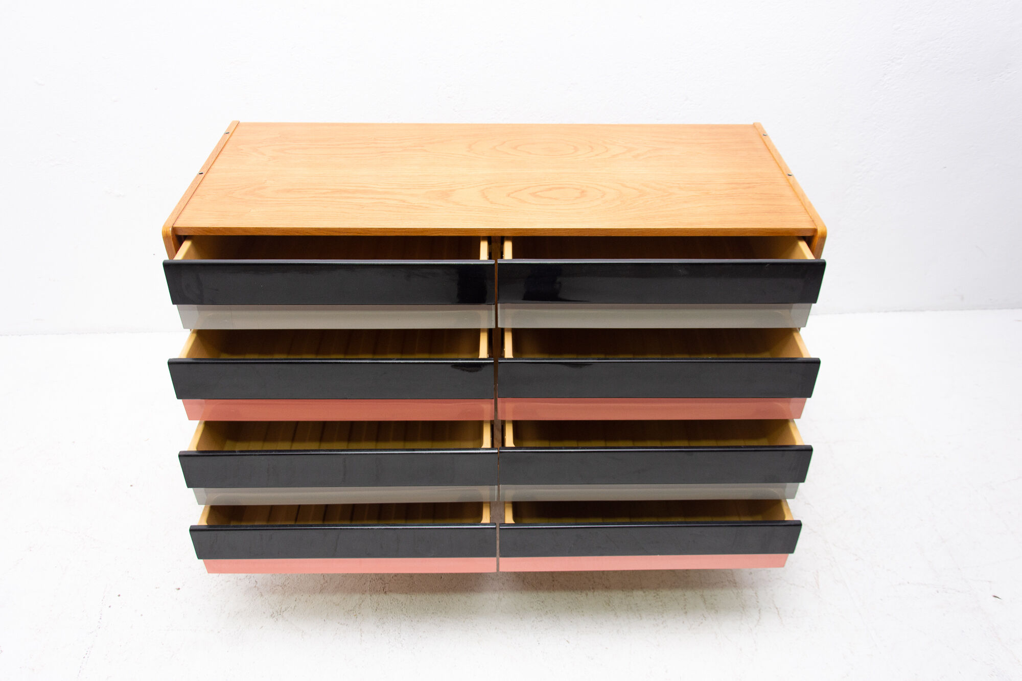 Mid-century modern chest of drawers No. U-453, by Jiří Jiroutek, Czechoslovakia