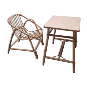 Ensemble bureau et fauteuil enfant