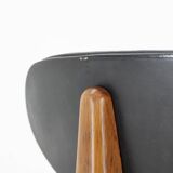 1960s Set of Six Scantic Mobelvaerk Dining Chairs in Leatherette, Denmark
