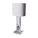 Regency table lamp in methacrylate, France, 1980