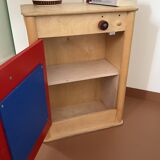 Small vintage red and blue furniture