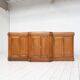 French vintage Art Deco bar in walnut and marble, 1920.