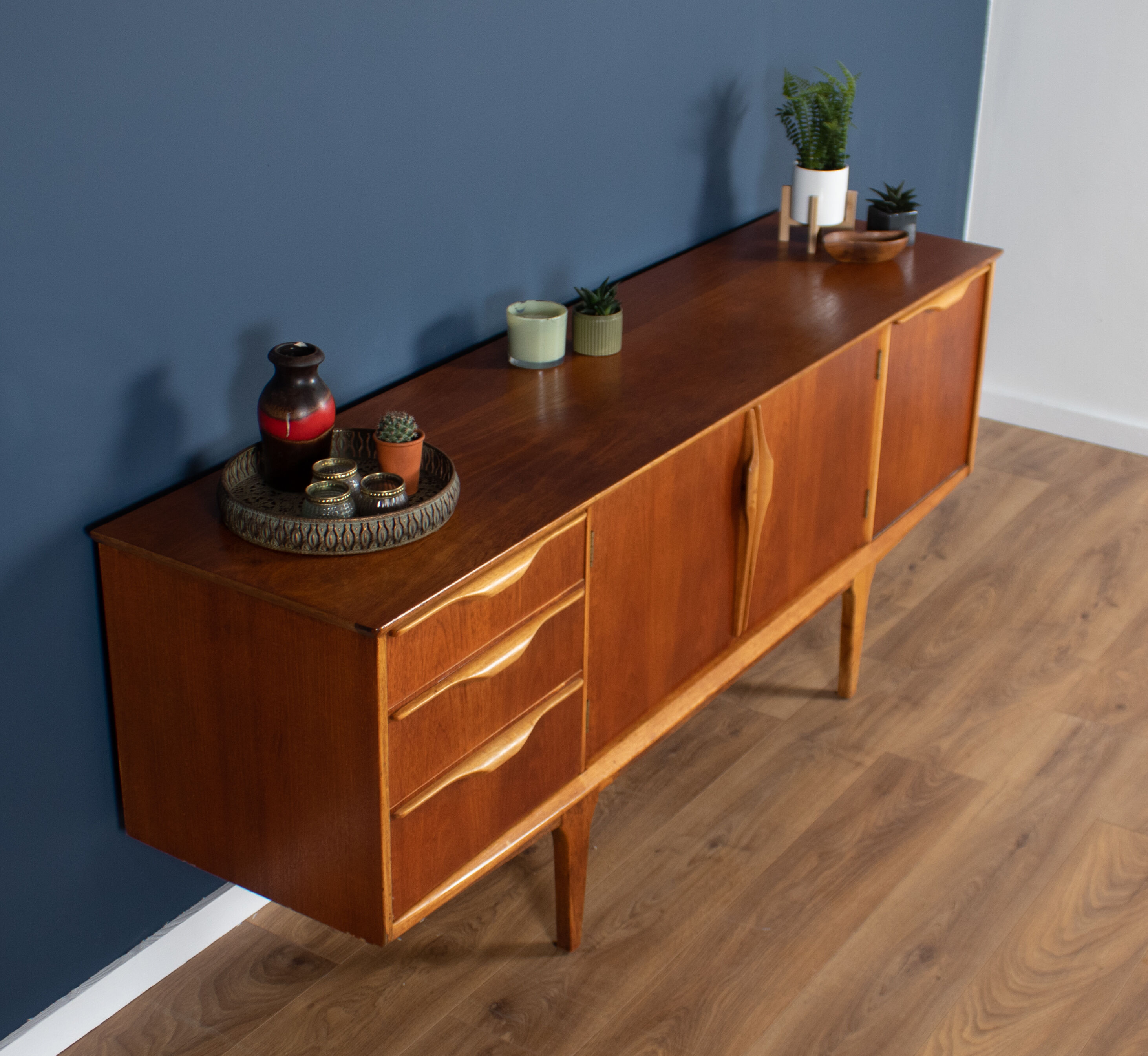Enfilade retro teck 1960s Jentique