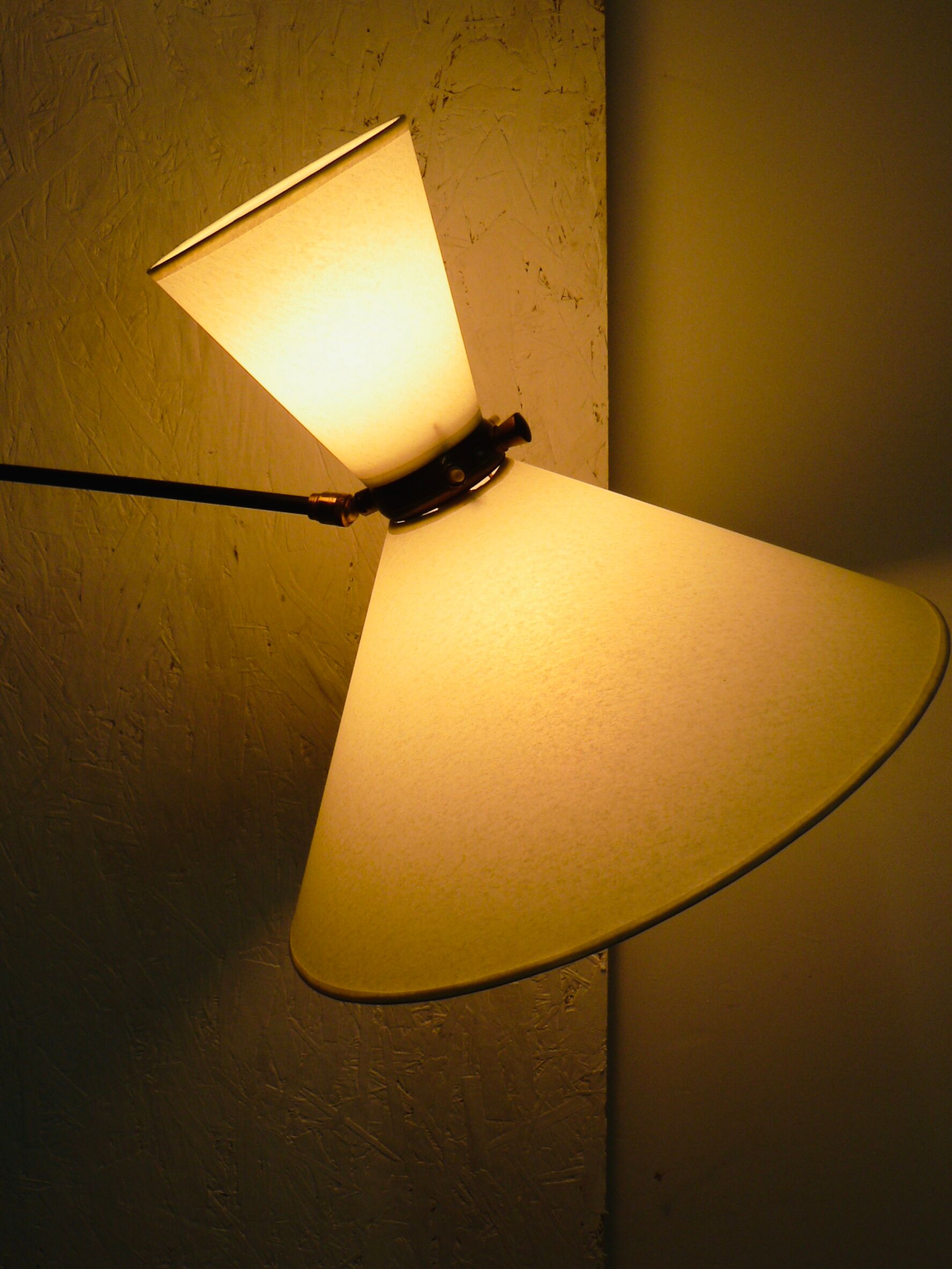 Diabolo sconce by René Mathieu for Lunel