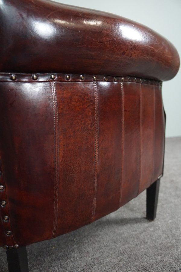 Leather armchair, Lounge Atelier