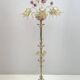 Ca'Rezzonico Blown Murano Glass 6 Arms Floor Lamp, Italy, 1950s