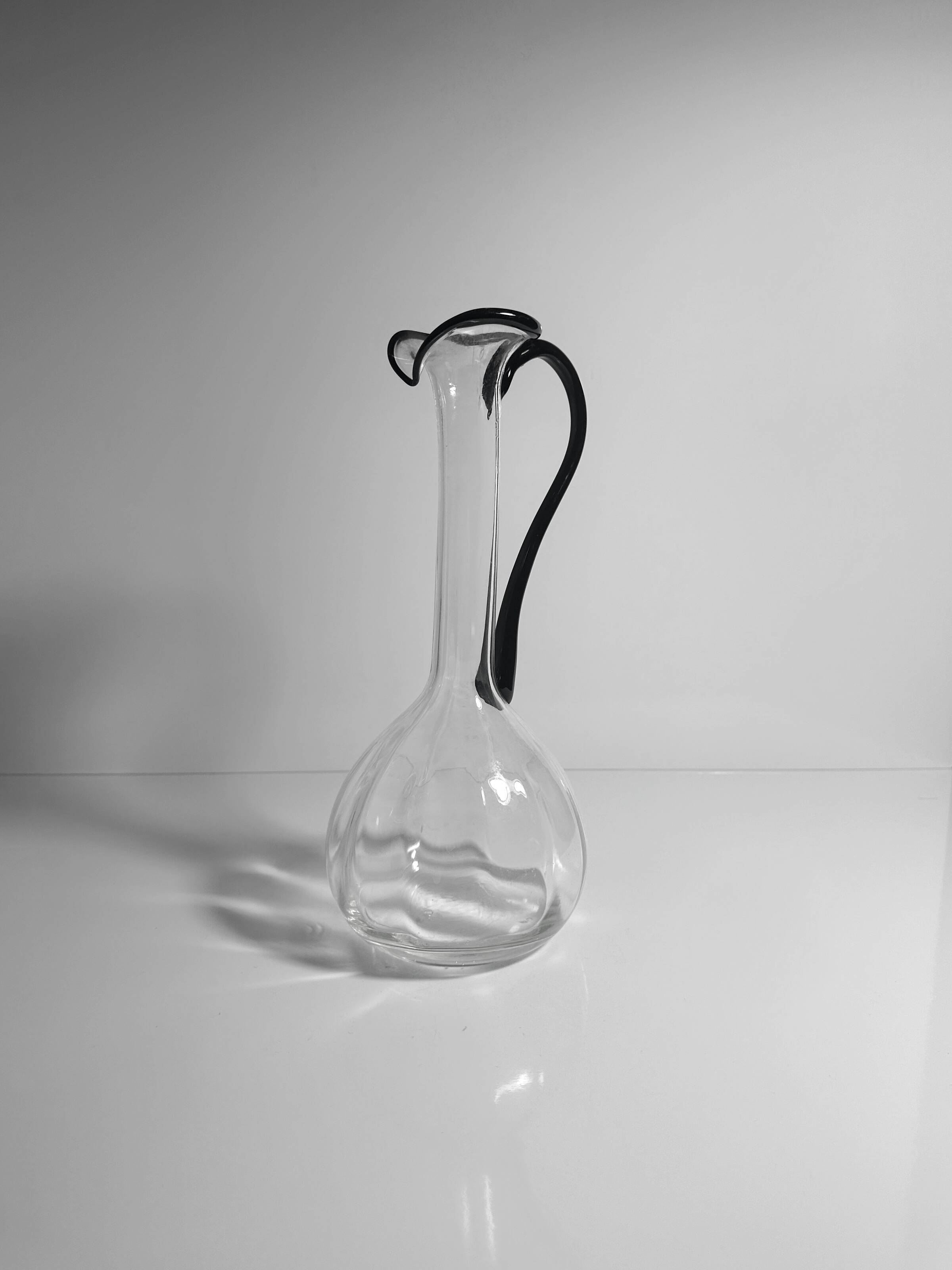 Vintage 1970s Murano handled Vase