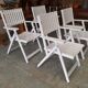 Lots of folding garden chairs
