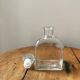 Flacon vintage transparent