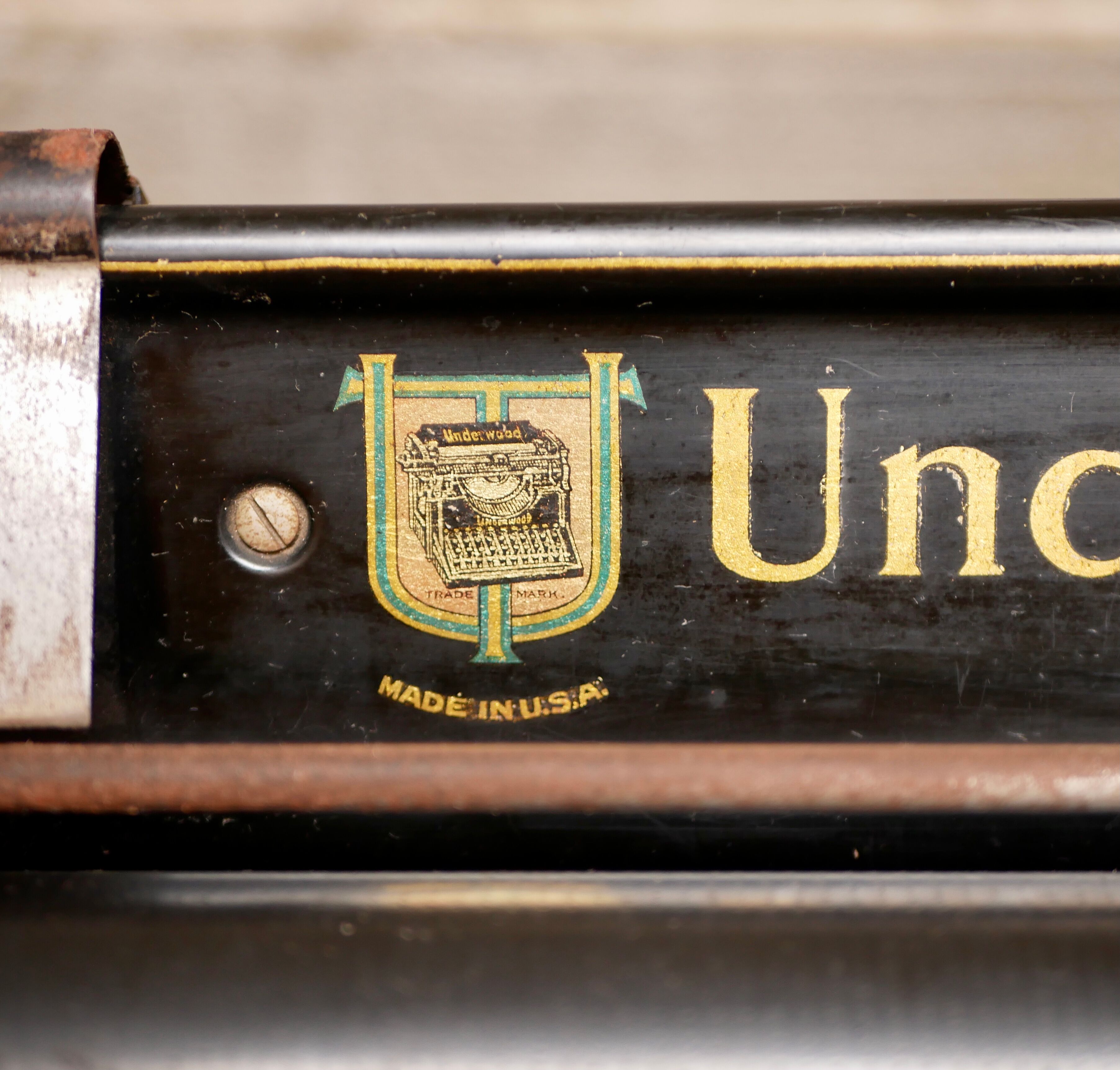 Underwood typewriter early twentieth century