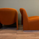 Pair of Alky armchairs by Giancarlo Piretti for Castelli