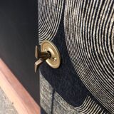 Black vintage sideboard