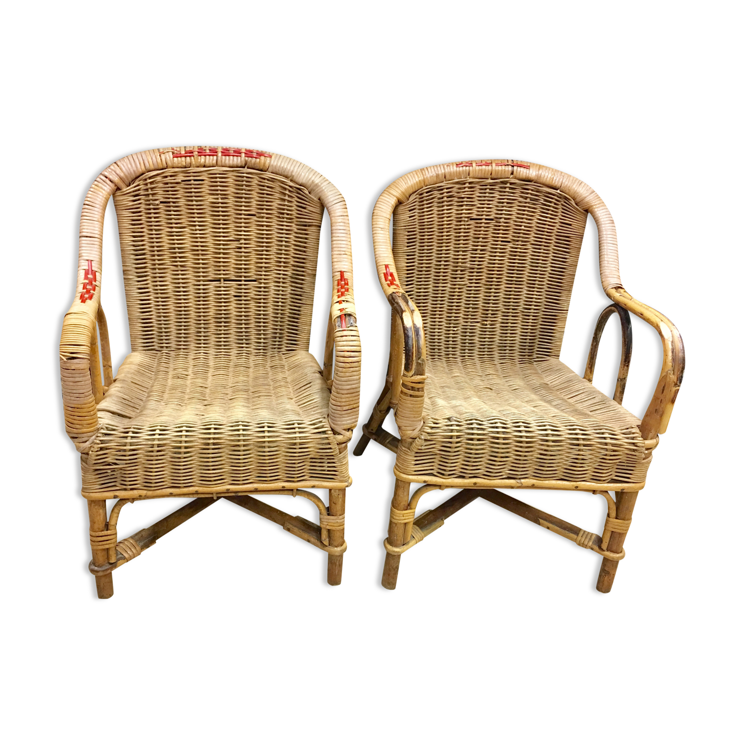 Pair of kids armchairs