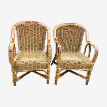 Pair of kids armchairs