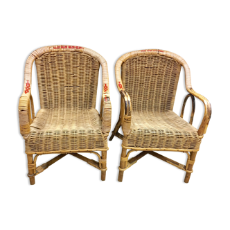 Pair of kids armchairs