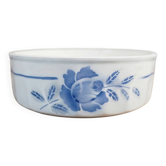 Bassine de toilette ancienne en faïence, Manufacture Moulin des Loups, 1950