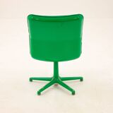 Fauteuil vert Artifort, design de Geoffrey Harcourt