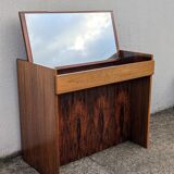 Vintage 60's Rosewood Console Dressing Table Made In Denmark