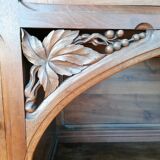 Buffet deux corps Gauthier Poinsignon en noyer