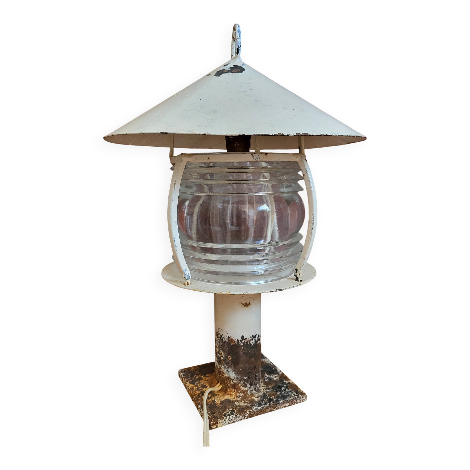 Lampe nautique maritime, modèle original authentique