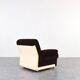 Fauteuil de salon allemand du milieu du siècle, années 1970.