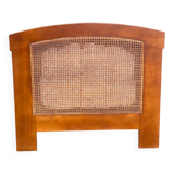 Solid wood and cane headboard 92cm