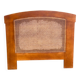 Solid wood and cane headboard 92cm