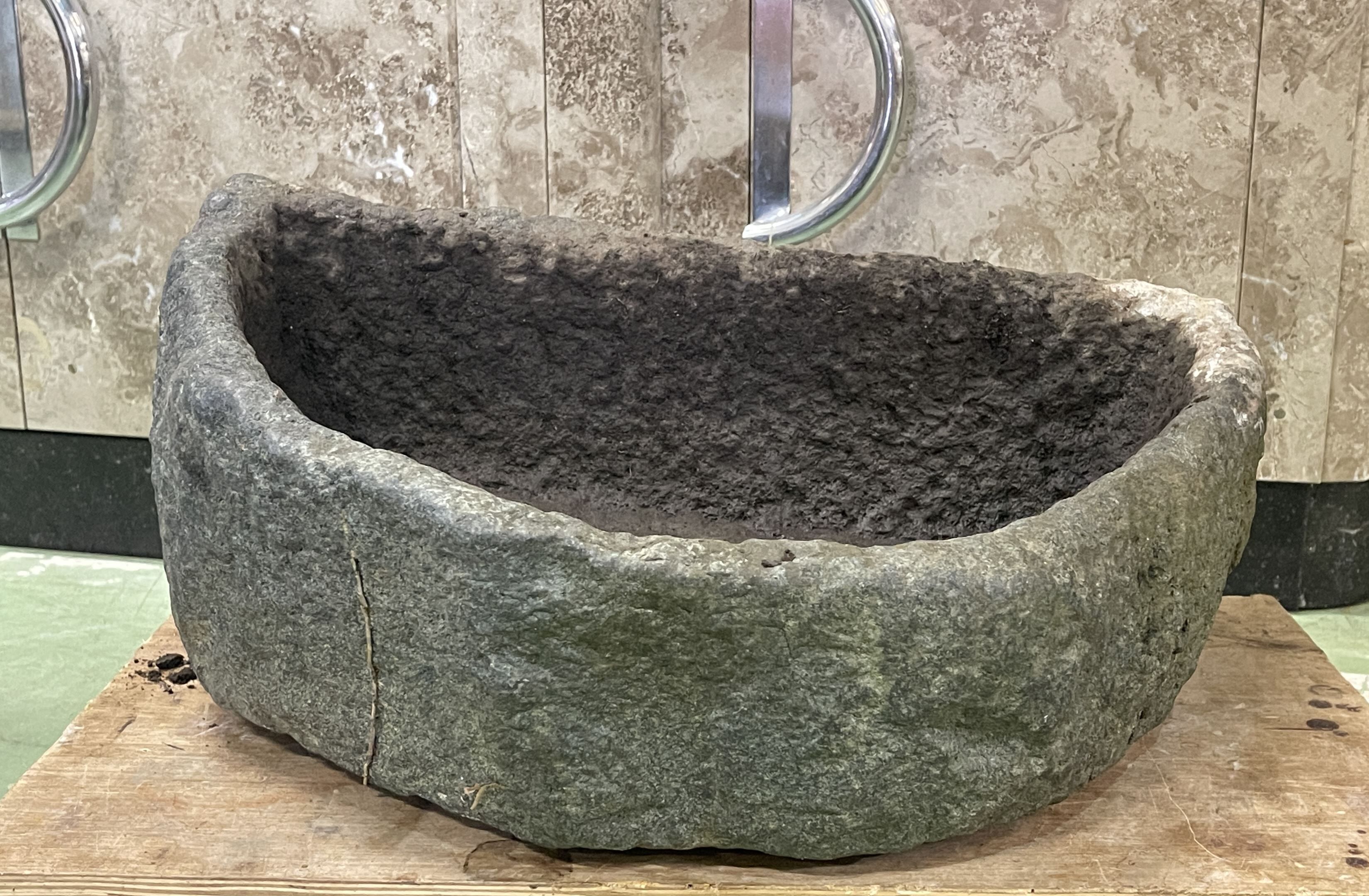19th century granite trough