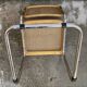 Chaise modèle B32 en cannage et acier chromé Marcel Breuer, ca 1970