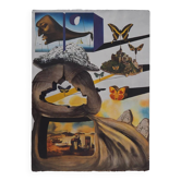 Salvador Dali : Normandie, SNCF (Suite Papillon petit modèle), lithographie originale signée