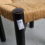 Tabouret Méribel par Charlotte Perriand, circa 1950