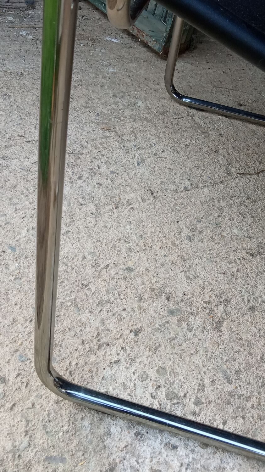 Pair of Wassily armchairs by Marcel Breuer