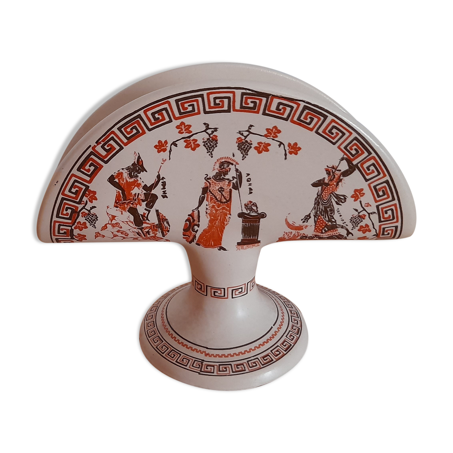 Ceramic paper towel rack