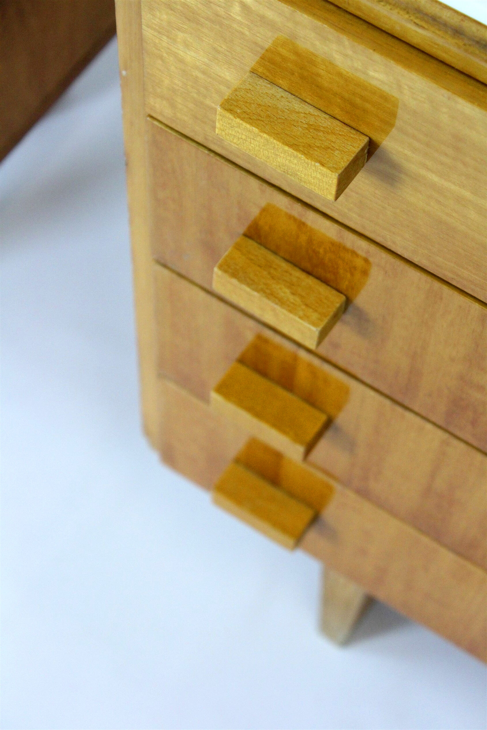 Vintage Nightstands with White Glass Tops, 1970s, Set of 2