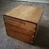 small wooden chest
