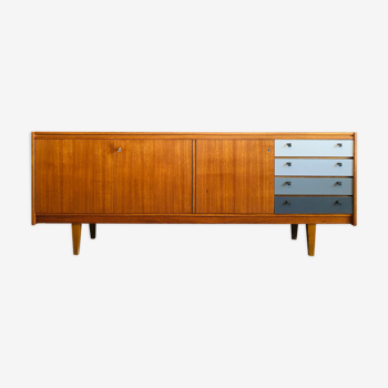 Enfilade scandinave en teck 1960