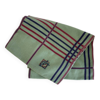 Nappe damassée  monogramme CR - 240x140  cm - coton