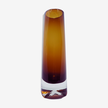 Vase en verre Aseda "skol" par Bo Borgstrom